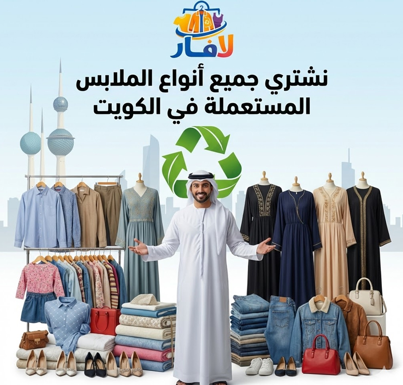 نشتري جميع انواع الملابس بالكويت
